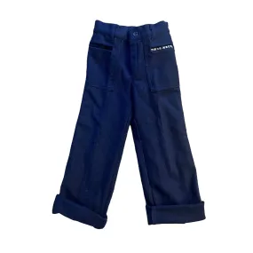 1970s Navy Woool Trousers 4-5Y