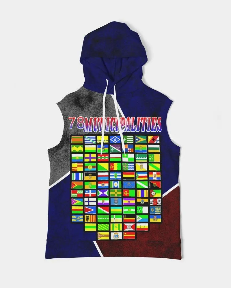 78 Municipalities Premium Heavyweight Sleeveless Hoodie