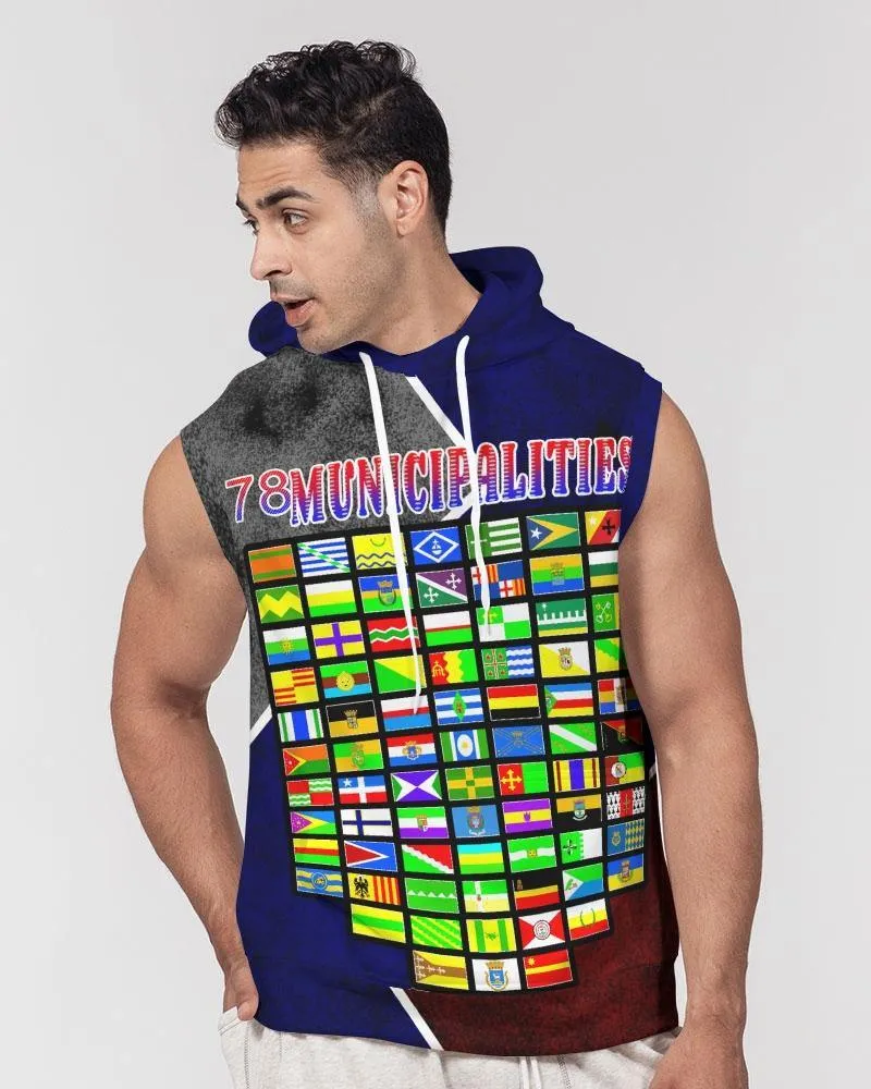 78 Municipalities Premium Heavyweight Sleeveless Hoodie