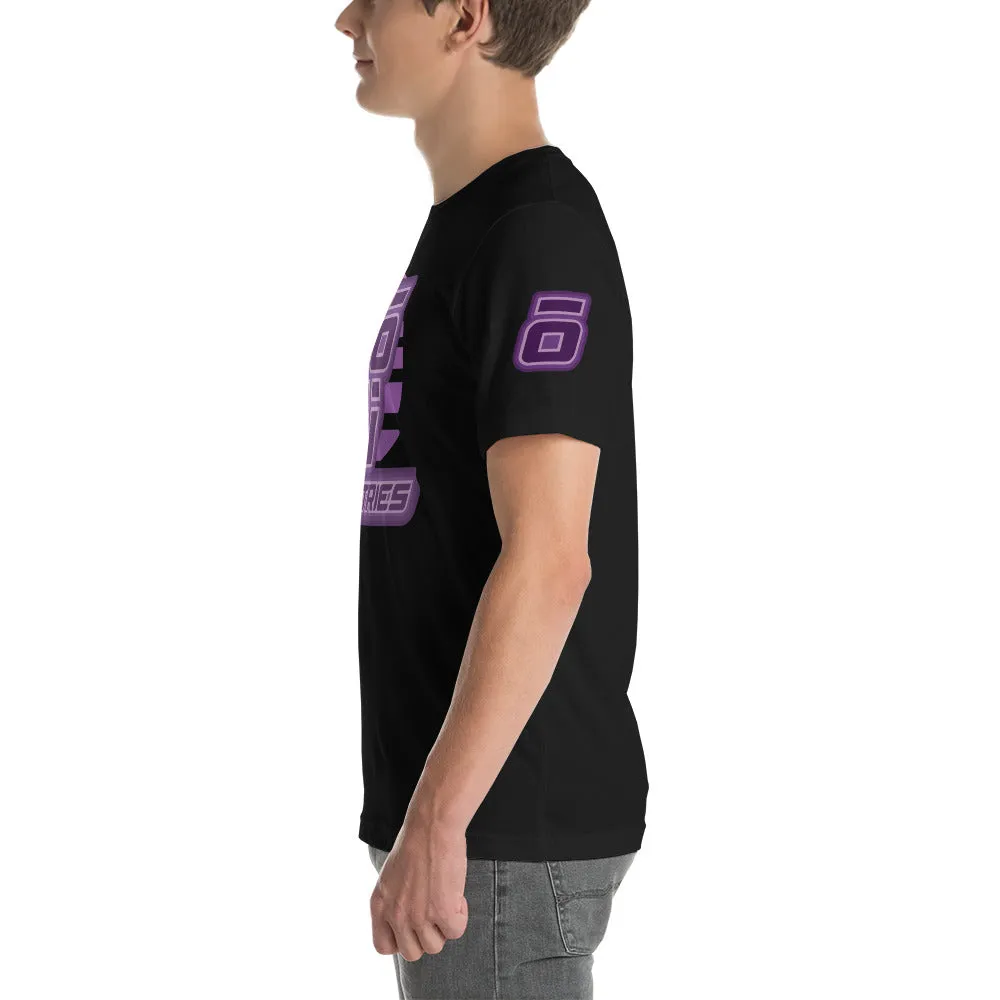 '7Four Purple Unisex t-shirt