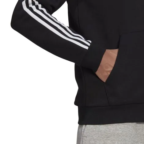 Stylish Black and White adidas Essentials Fleece Full-Zip Hoodies