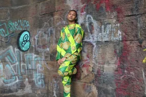 African Print Shirt in Green - African Clothing