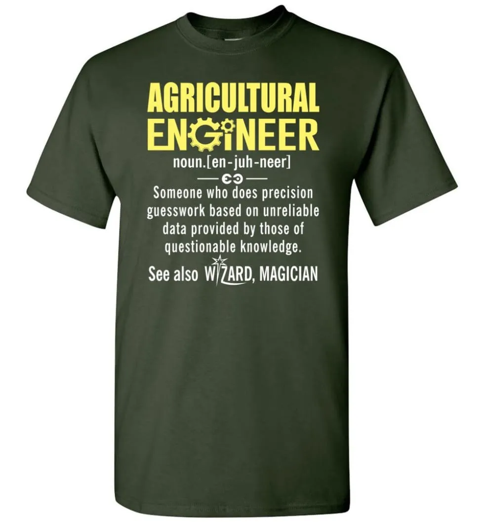 Agricultural Engineer Definition T-Shirt