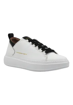 ALEXANDER SMITH Wembley Sneaker Uomo White Black WYM2260