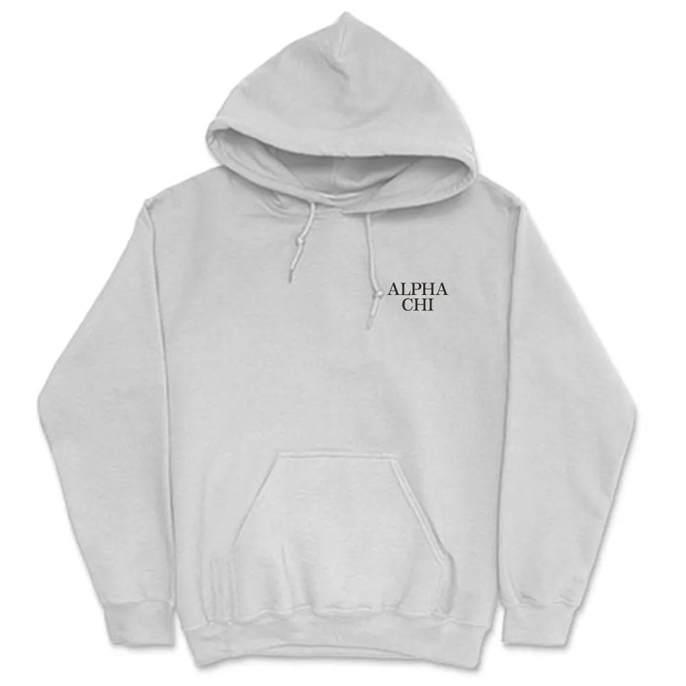 Alpha Chi Omega // Tigers Hooded Sweatshirt