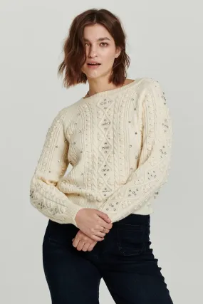 Another Love carlotta Jeweled Sweater