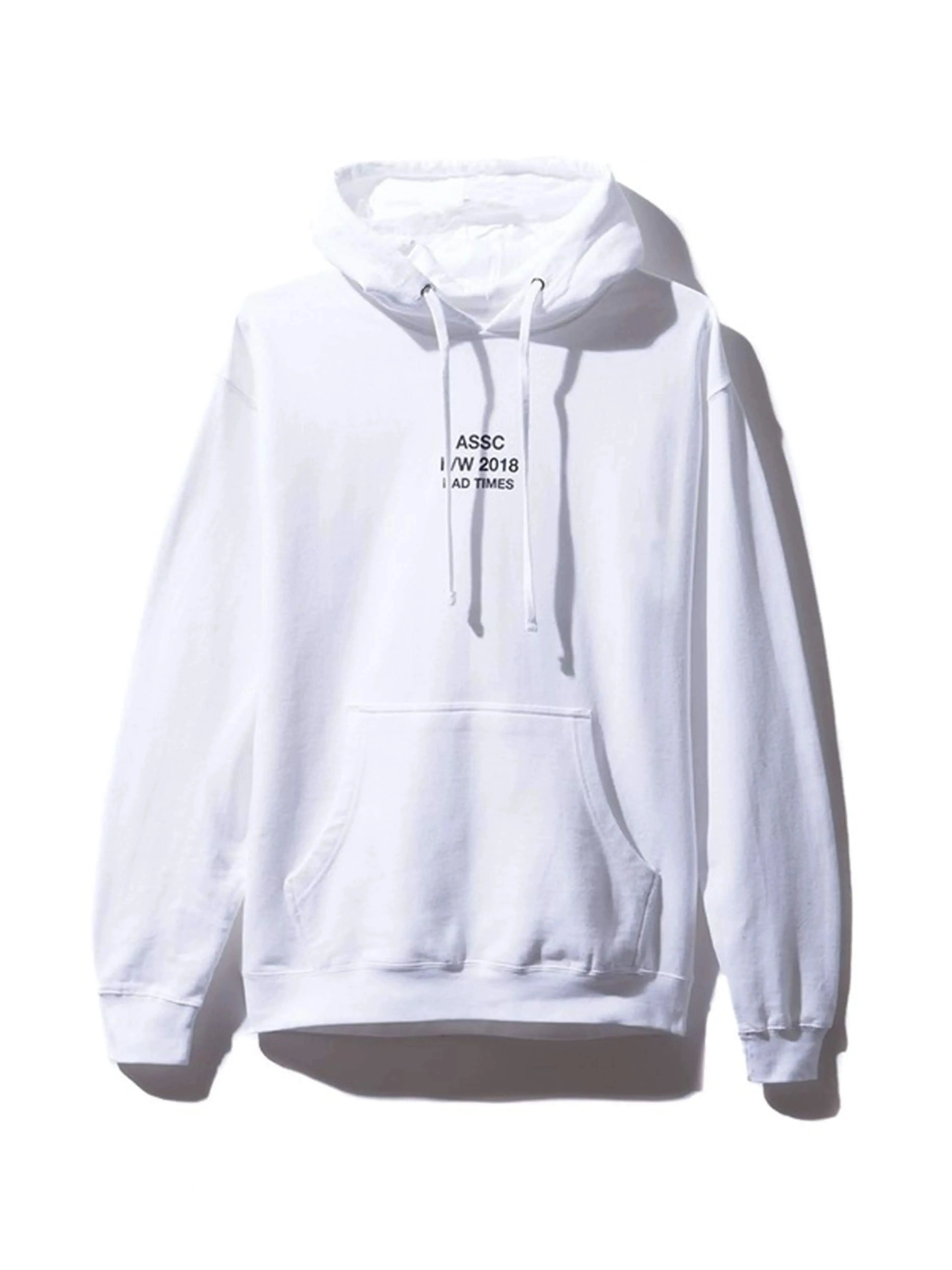 Anti Social Social Club Bad Times Hoodie White