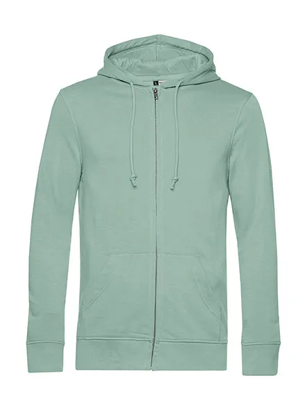 B&C - WU35B - Organic Zipped Hooded