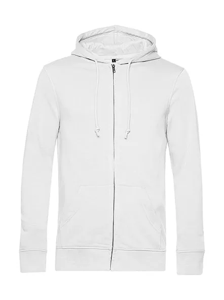 B&C - WU35B - Organic Zipped Hooded