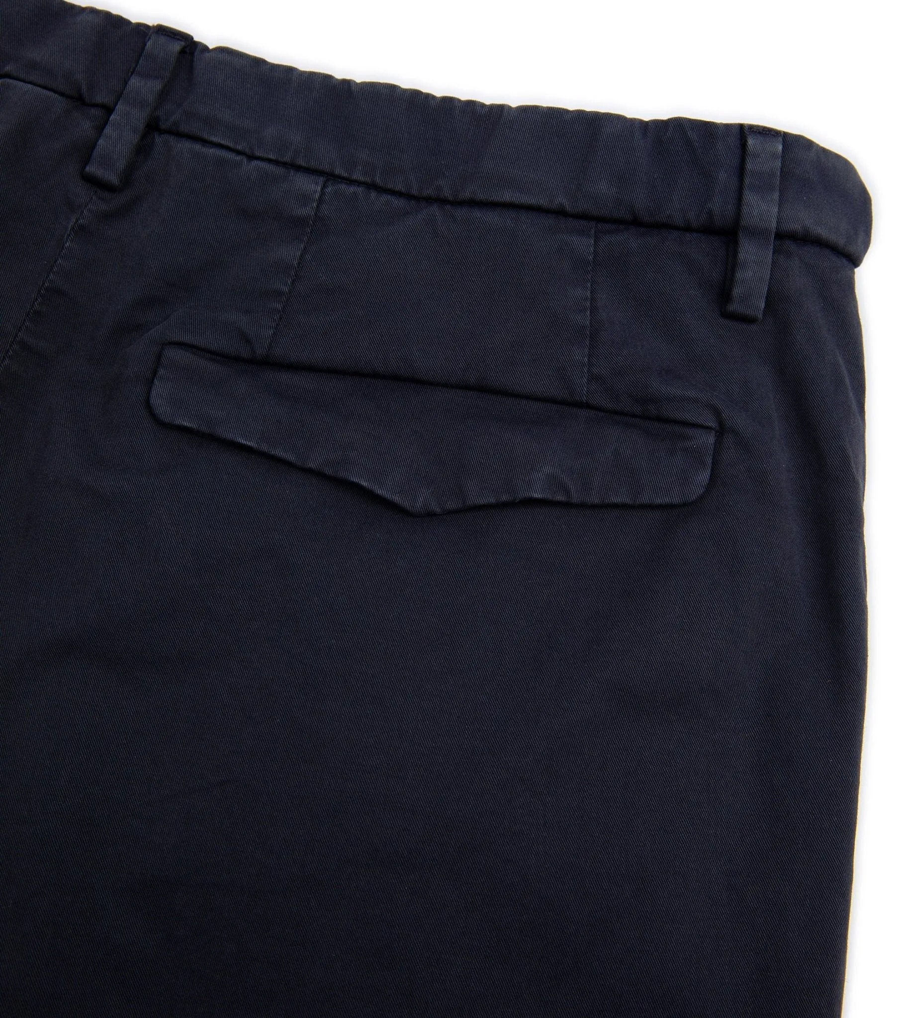 Barena Masco Stino Cotton Trousers: Navy