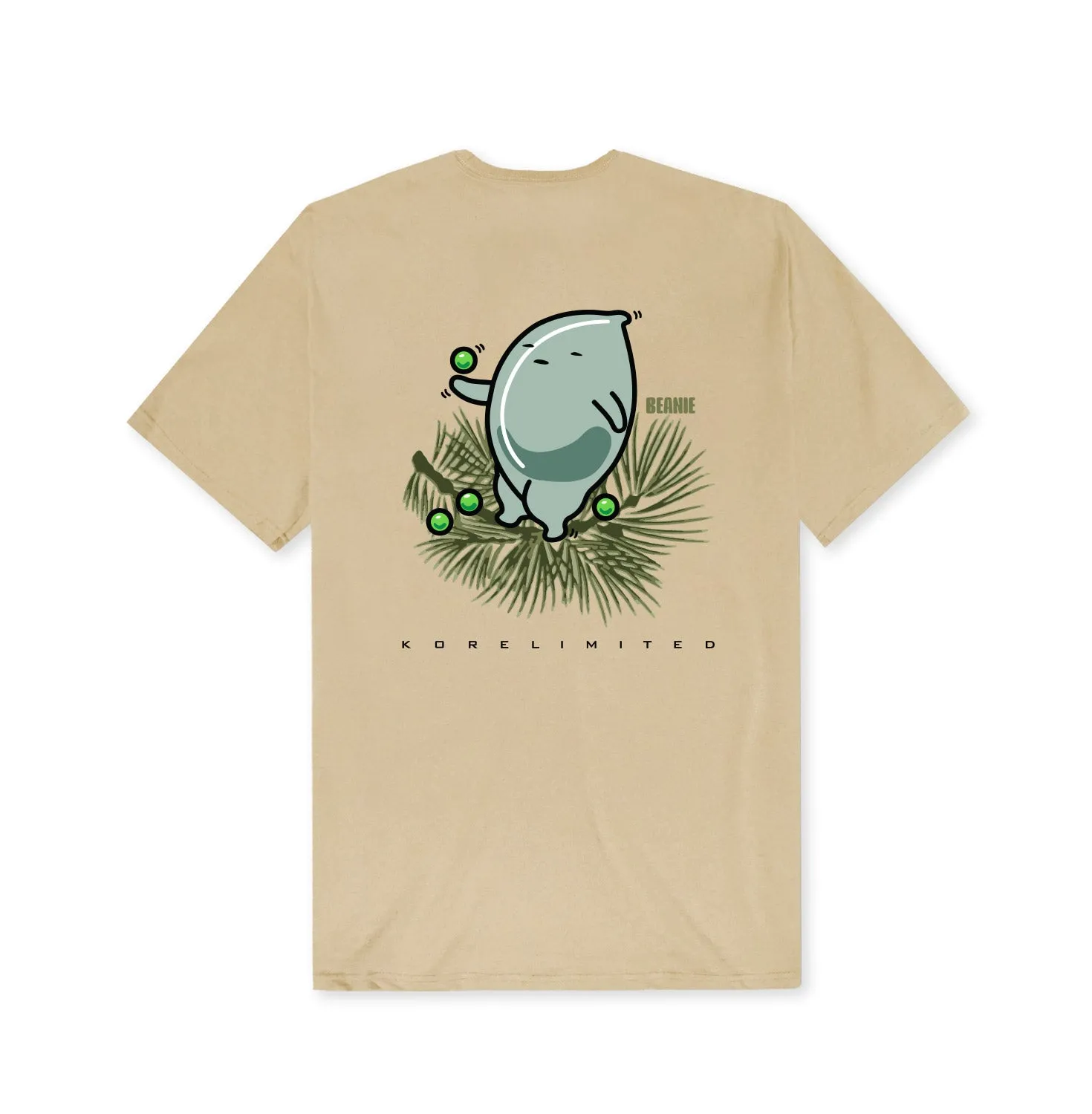 BEANIE TTEOK TEE (KHAKI)