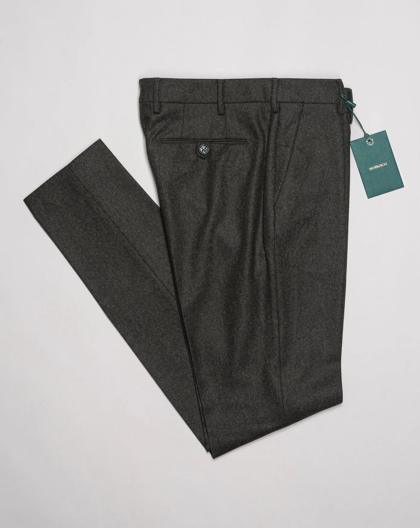 Berwich Morello VBC Flannel Trousers / Army