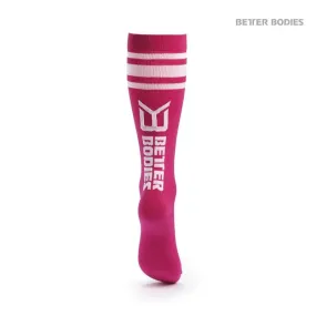 Better Bodies Knee Socks - Hot Pink