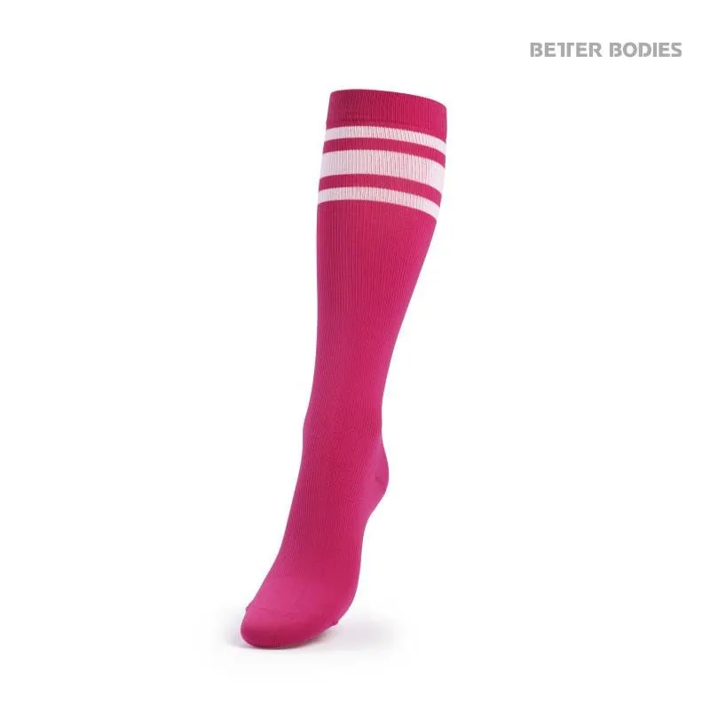 Better Bodies Knee Socks - Hot Pink