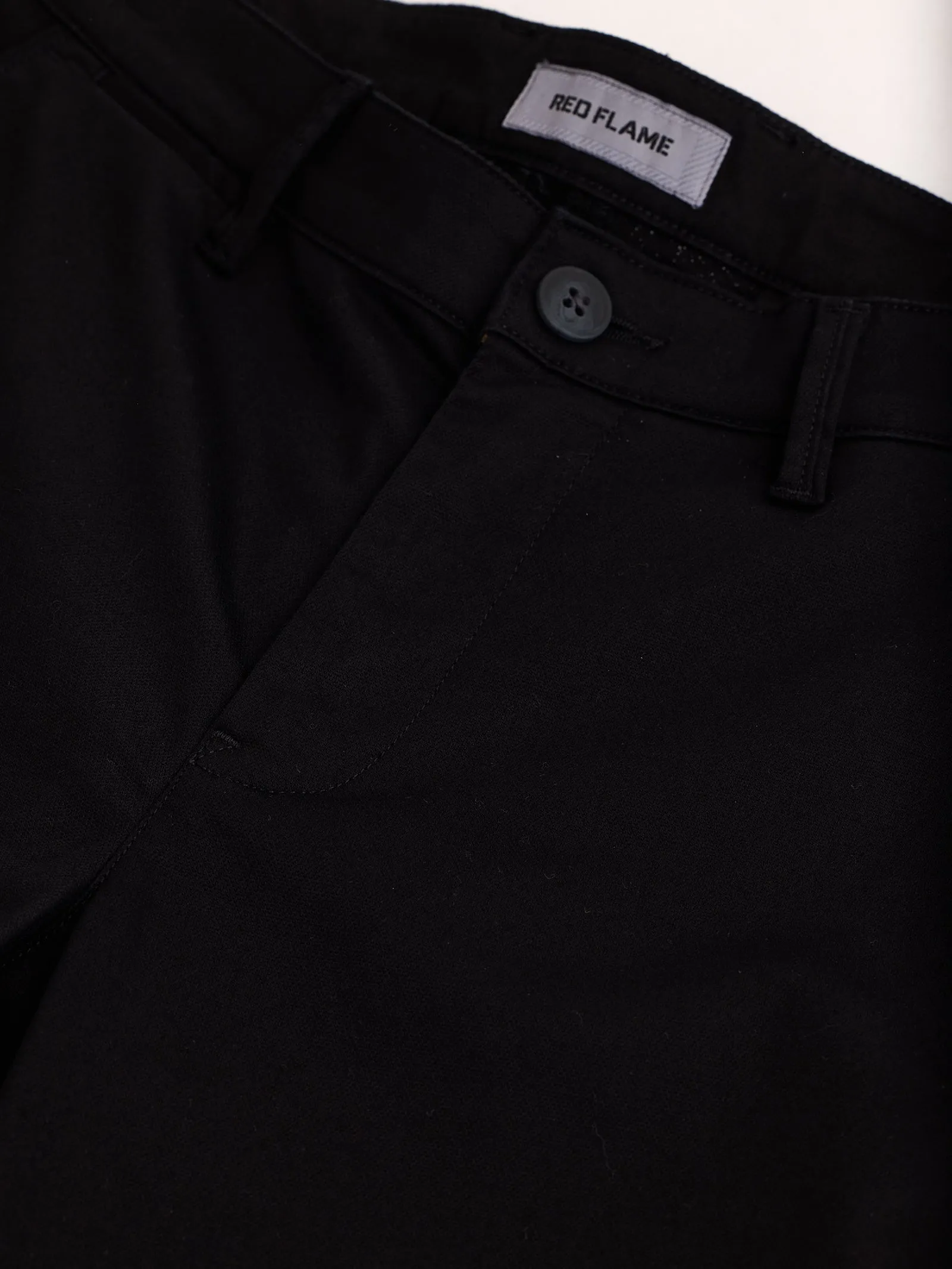 Black Stretch Slim Fit Trouser