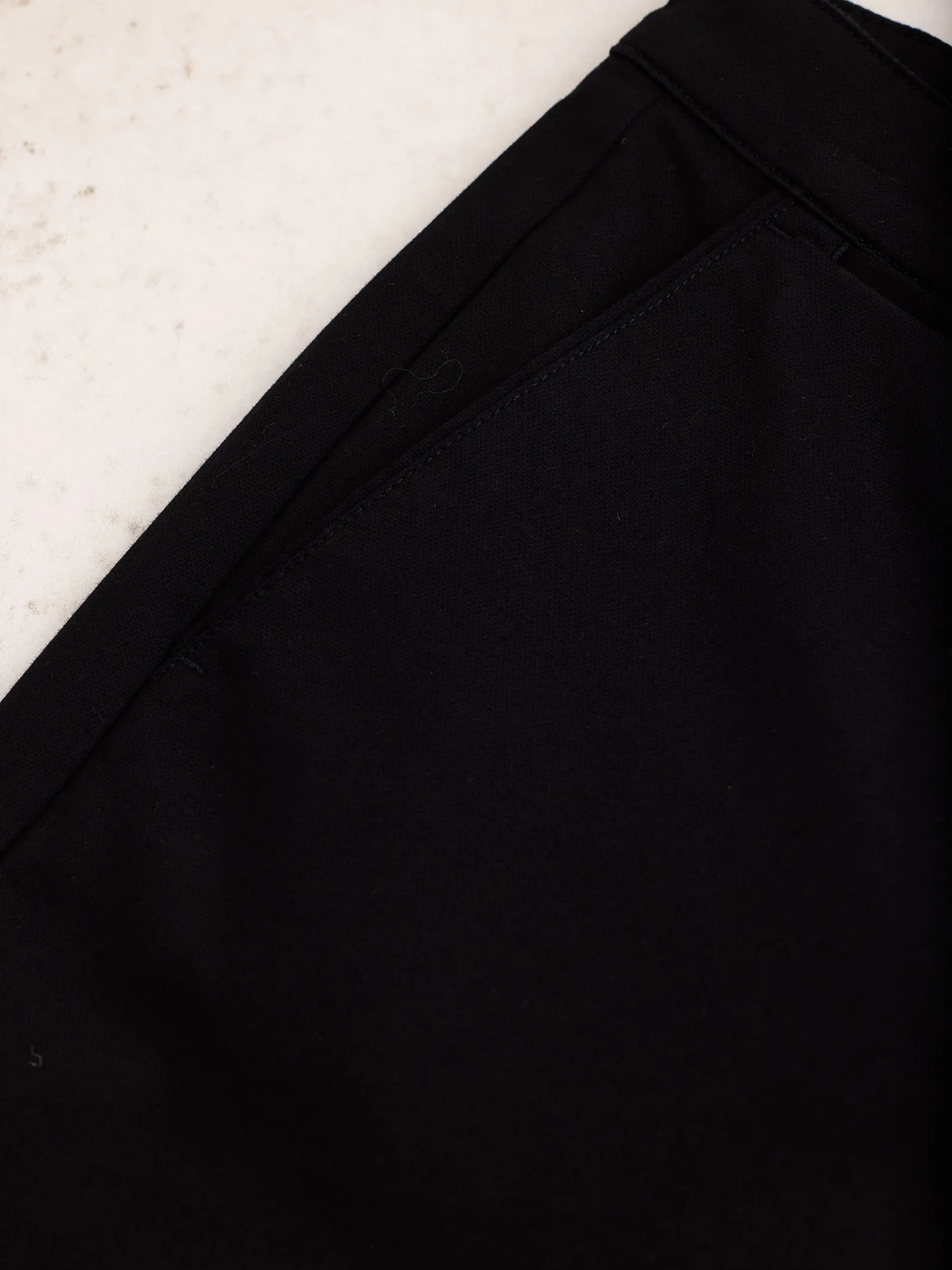 Black Stretch Slim Fit Trouser