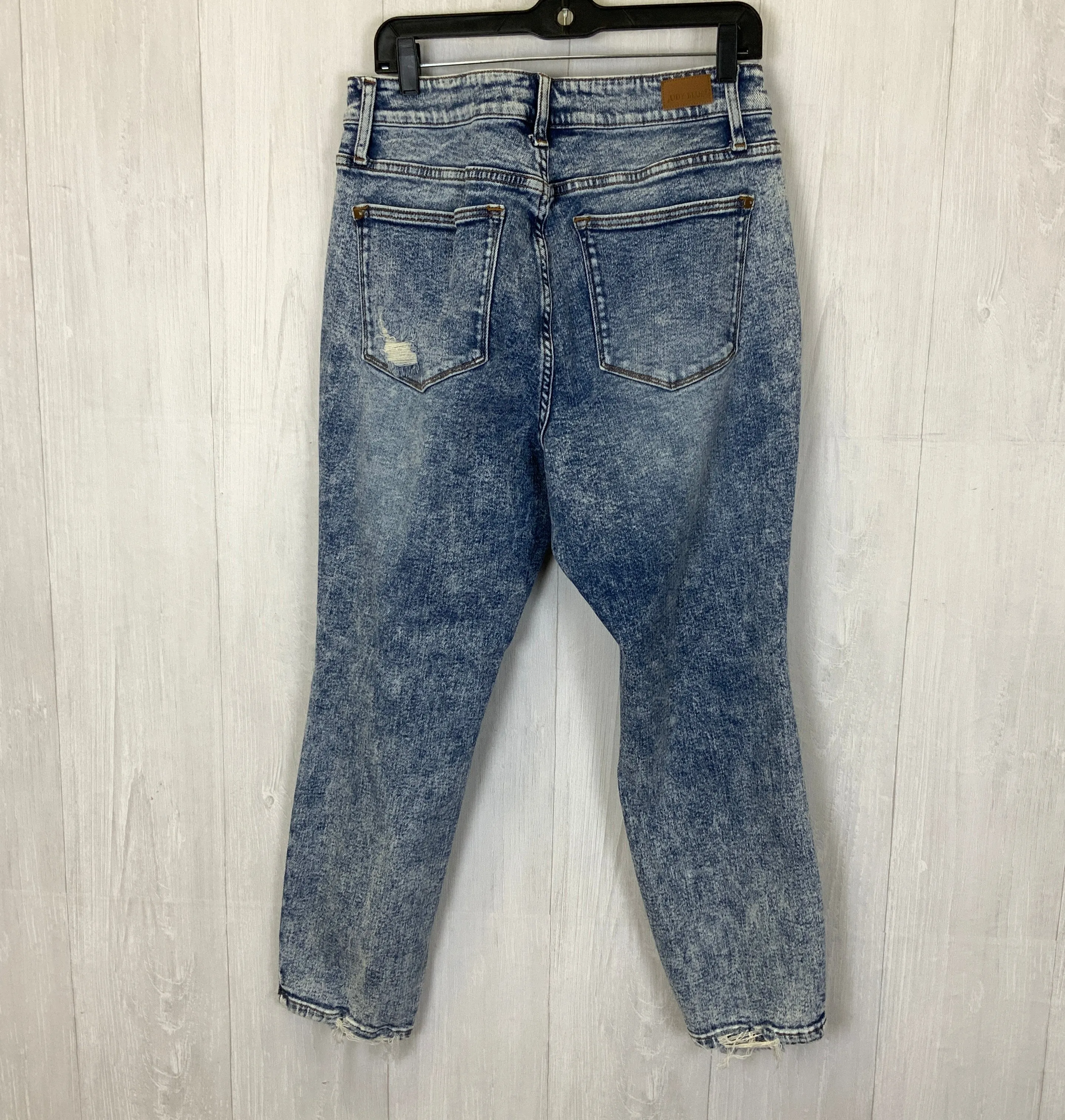 Blue Denim Jeans Boyfriend Judy Blue, Size 14