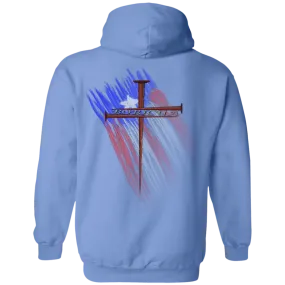 Boricua Cross Hoodie 8 oz.