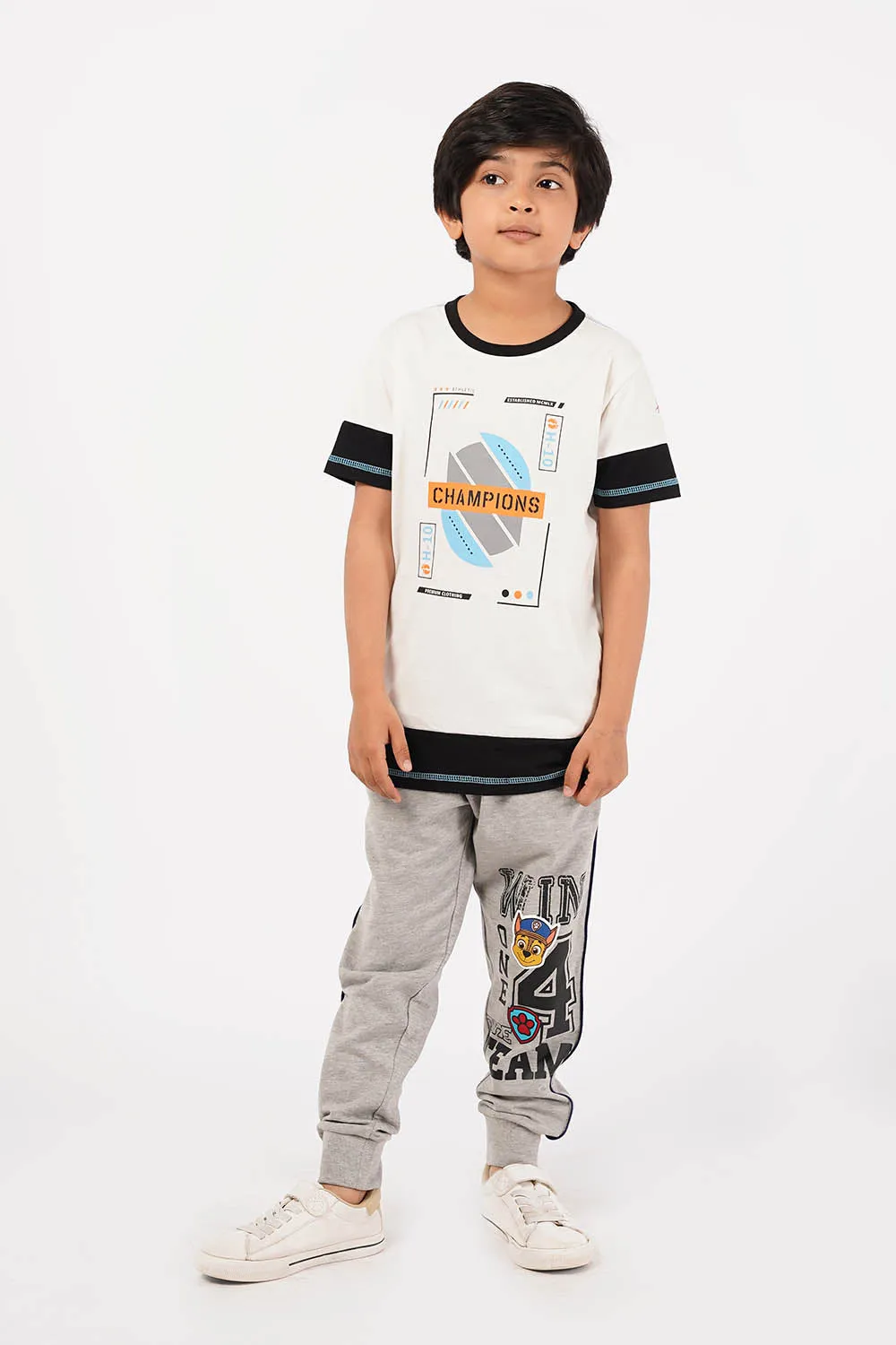 Boy's Short Sleeves Graphics Tee