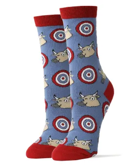 Bulls Eye Socks