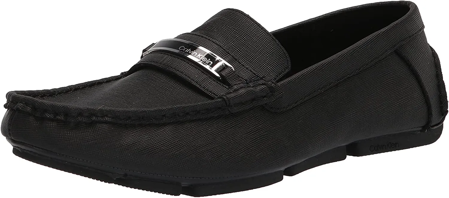 Calvin Klein Jeans Men's Merve Driving Style Loafer Black