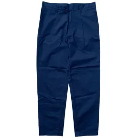 CAMO Seabiscuit Wide Trousers Popeline Navy