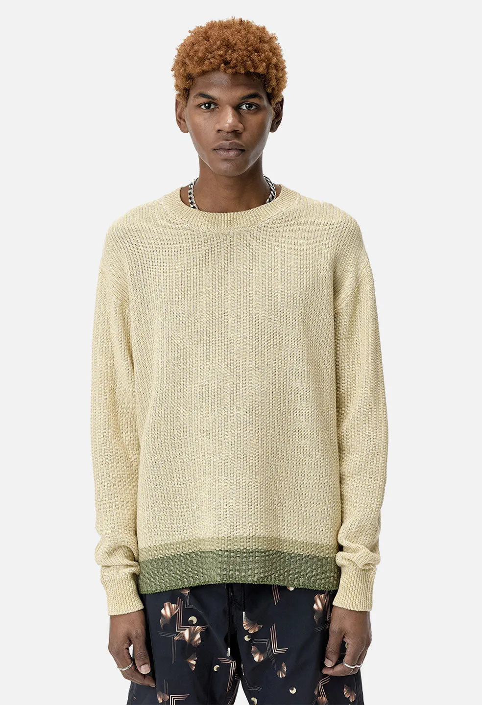 Canal Sweater / Yellow