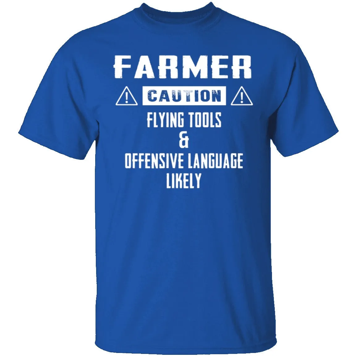 Caution Farmer T-Shirt