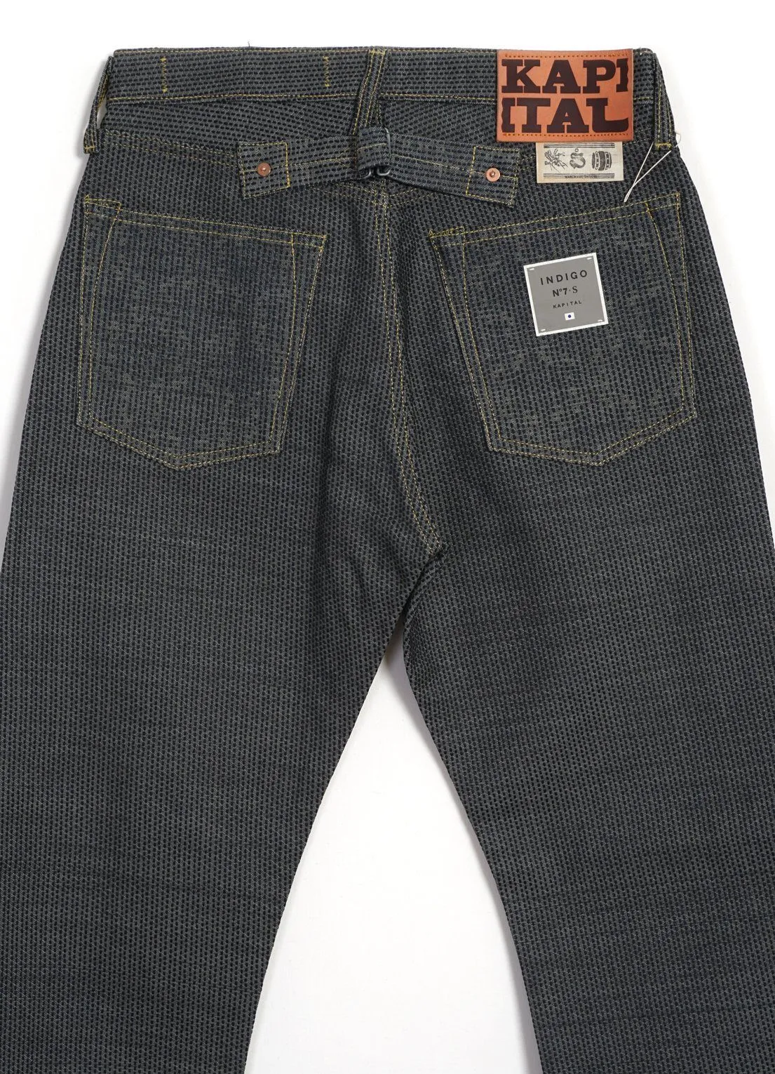 CENTURY DENIM MONKEY CISCO | Sashiko 5P Jeans | N7S(Silver)