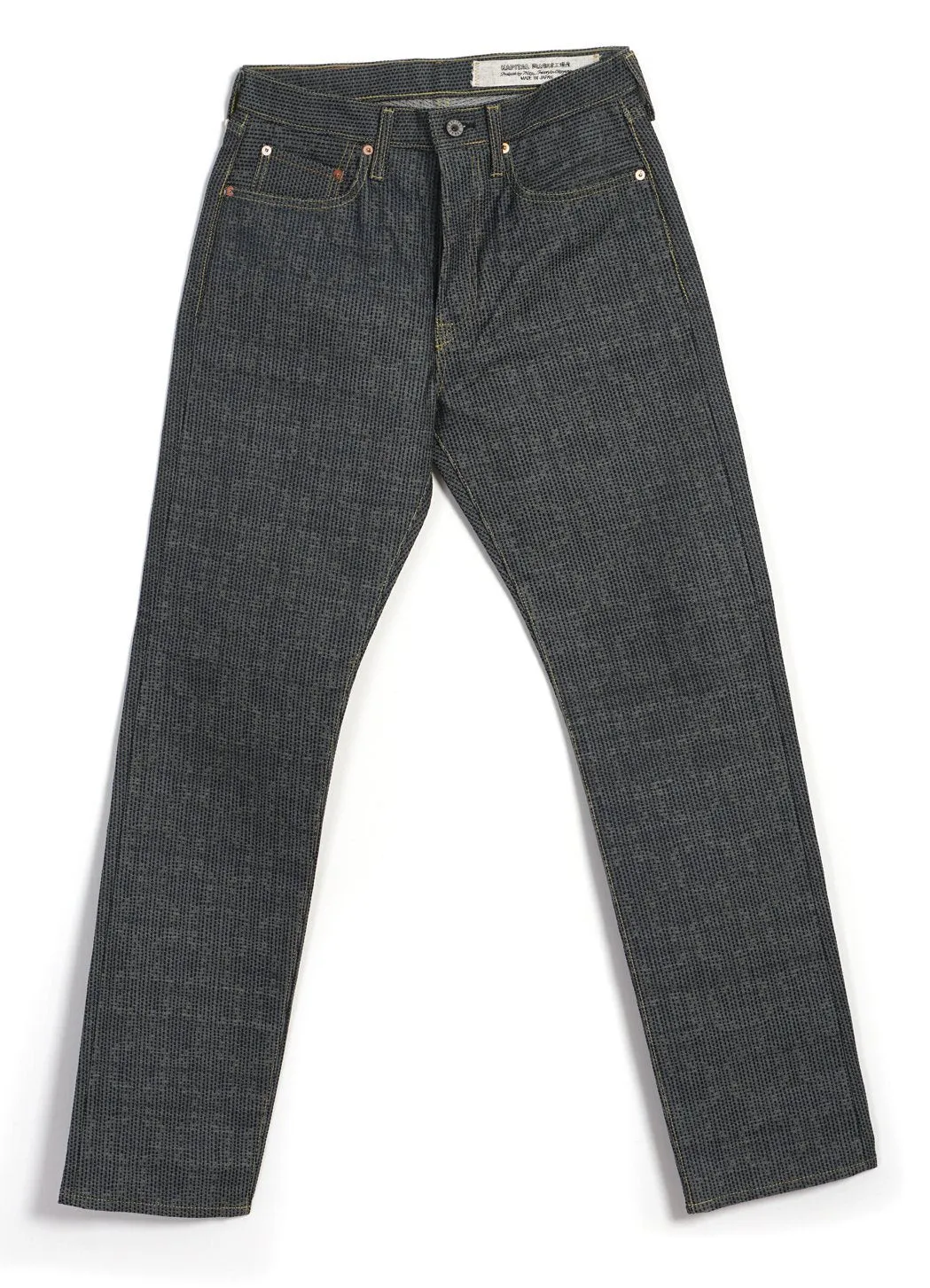 CENTURY DENIM MONKEY CISCO | Sashiko 5P Jeans | N7S(Silver)