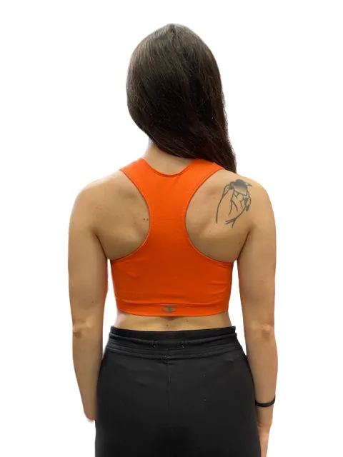 Champion bi-pack Legacy Bra seamless sports top U13489 PF014 1top black and 1top orange