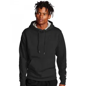 CHAMPION - Men - Powerblend Fleece Pullover Hoodie - Black