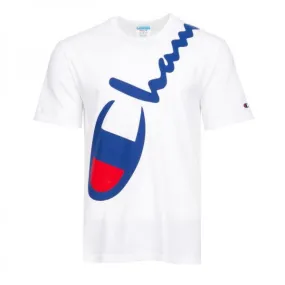 CHAMPION - Men - XL Logo Tee - White