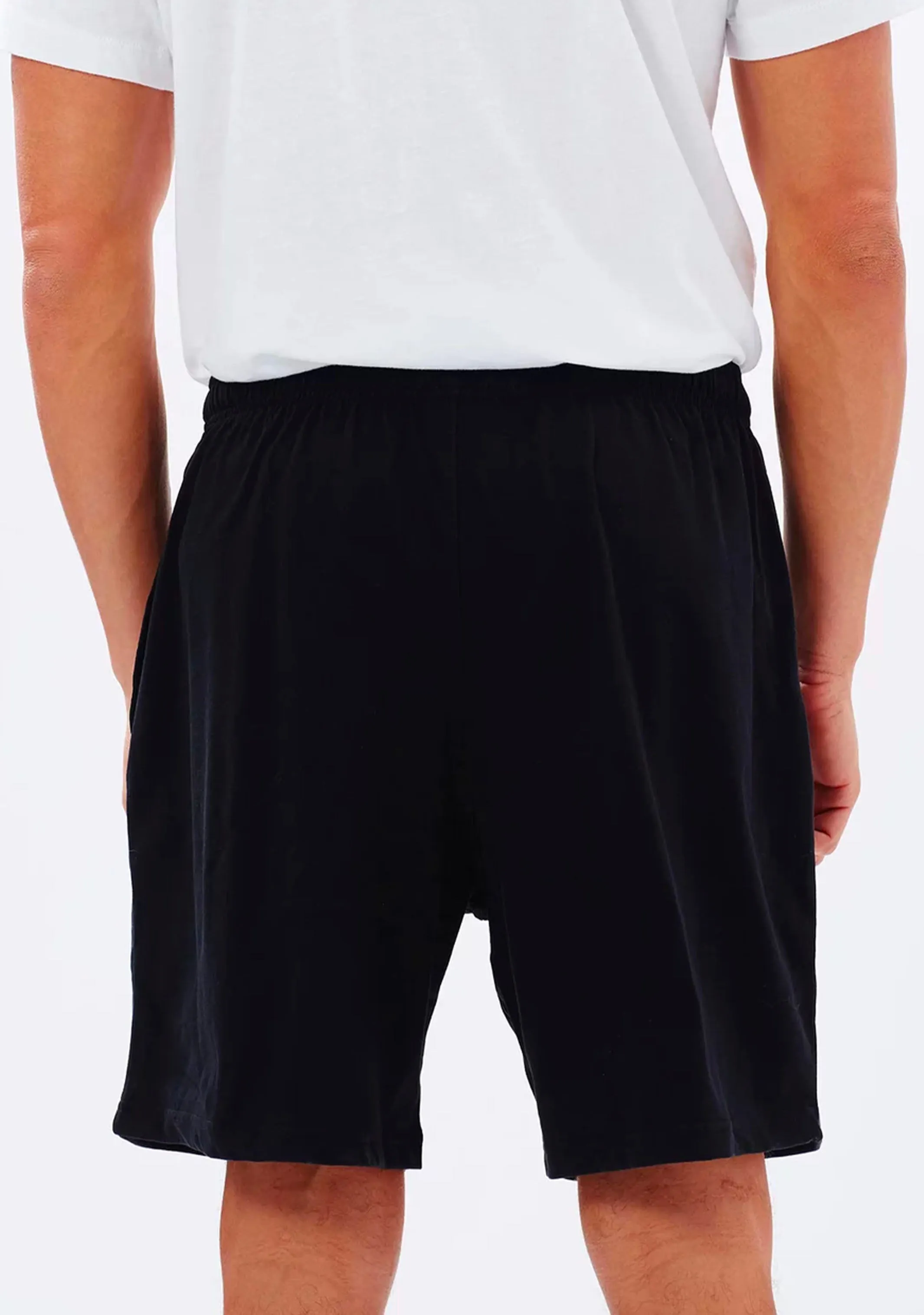 Champion Mens C Logo Jersey Short Black <br> A1374H BLK