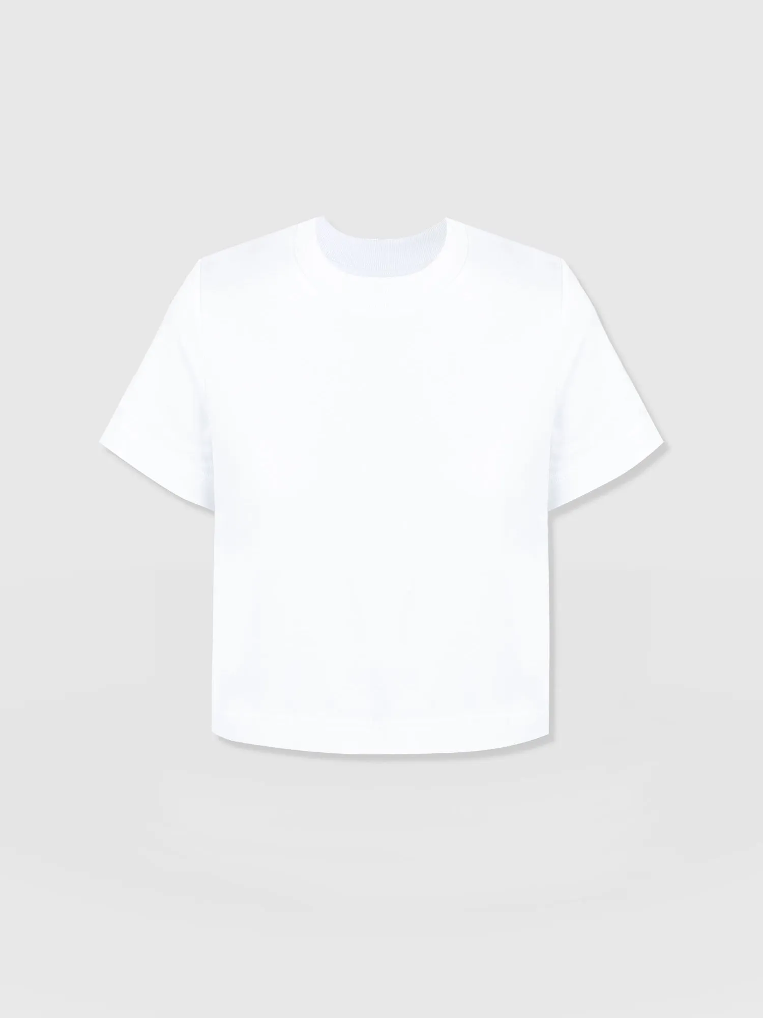 Chelsea Crew Neck Tee - White