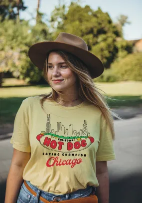 Chicago Hot Dog Champion Tee