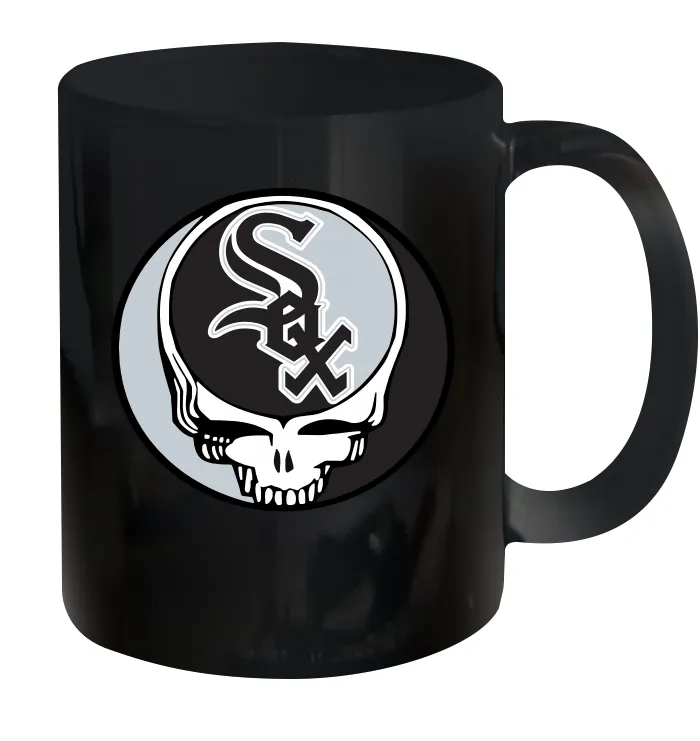 Chicago White Sox Grateful Dead Steal Your Face Baseball Ceramic Mug 11oz