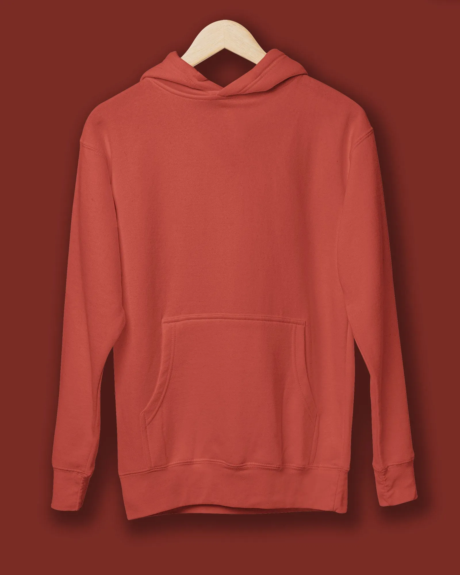 Classic Hoodie: Rust