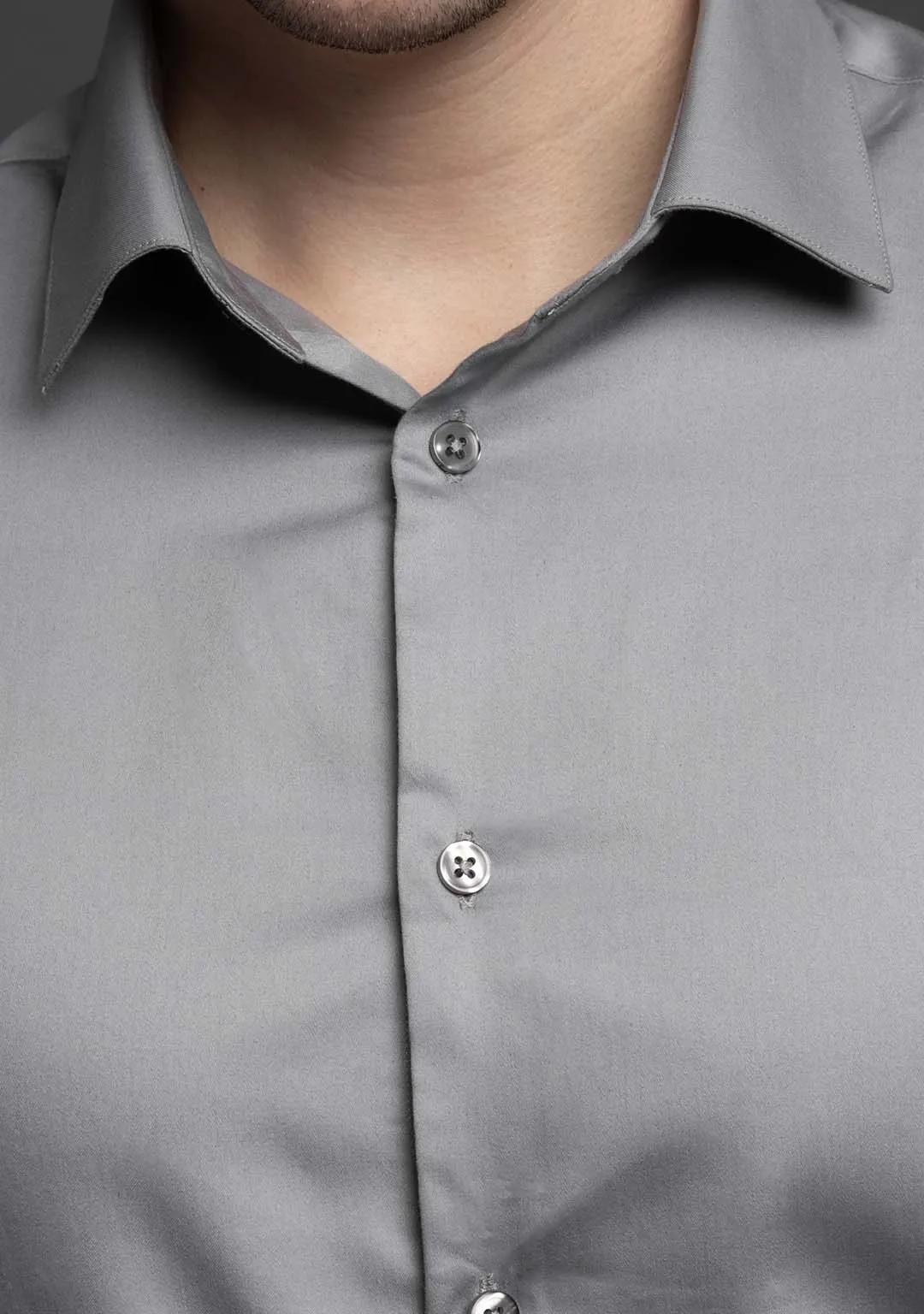 Classic Shirt in Alloy