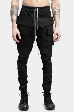 Creatch cargo drawstrings denim pants, SBB