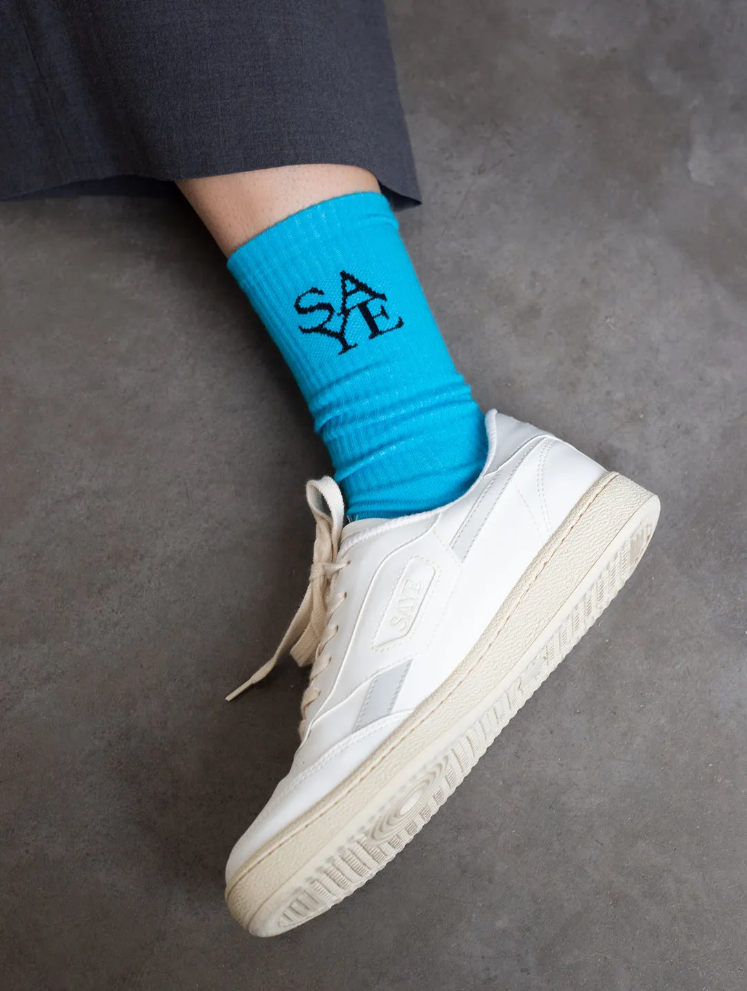 Crew Everyday Socks - Blue & Mustard