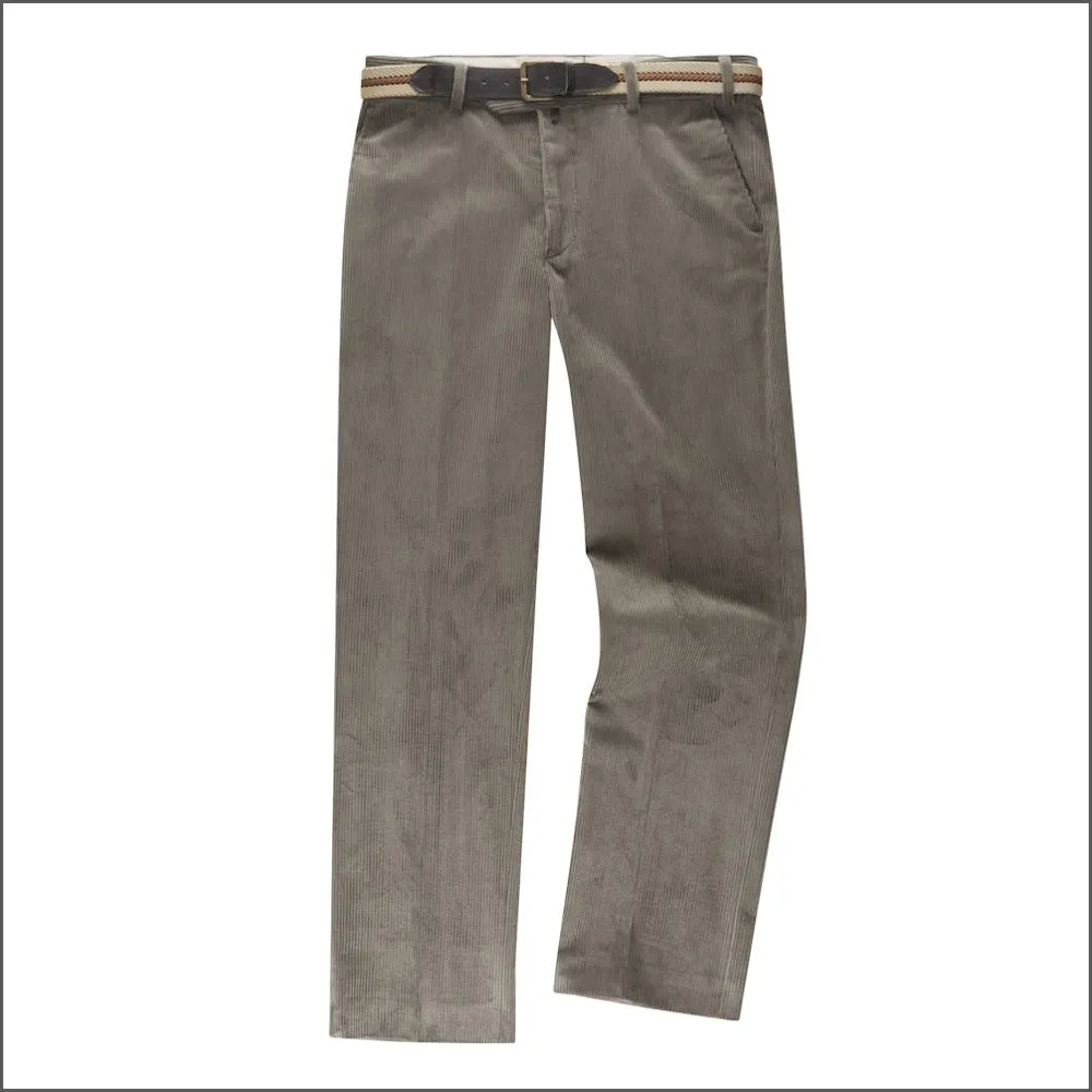 Dg's Merit Cotton Taupe Corduroy Trousers>>