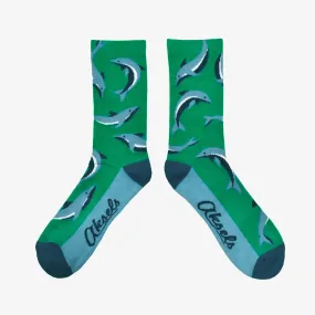 Dolphin Delight Men's & Women's Crew Socks