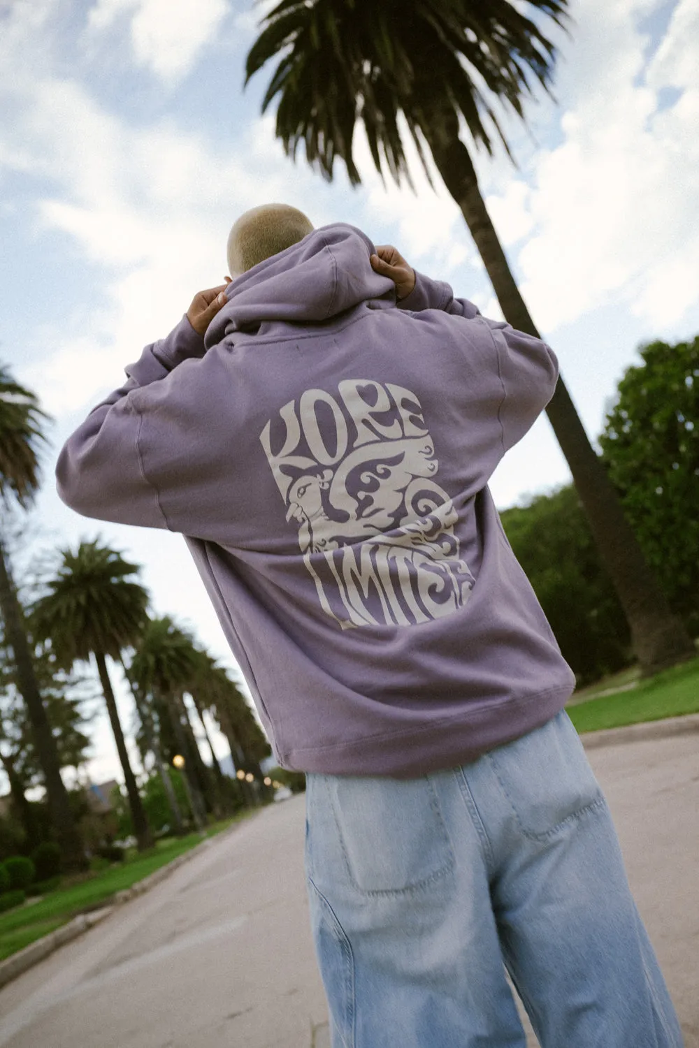 DOVE OF PEACE HOODIE (LAVENDER)