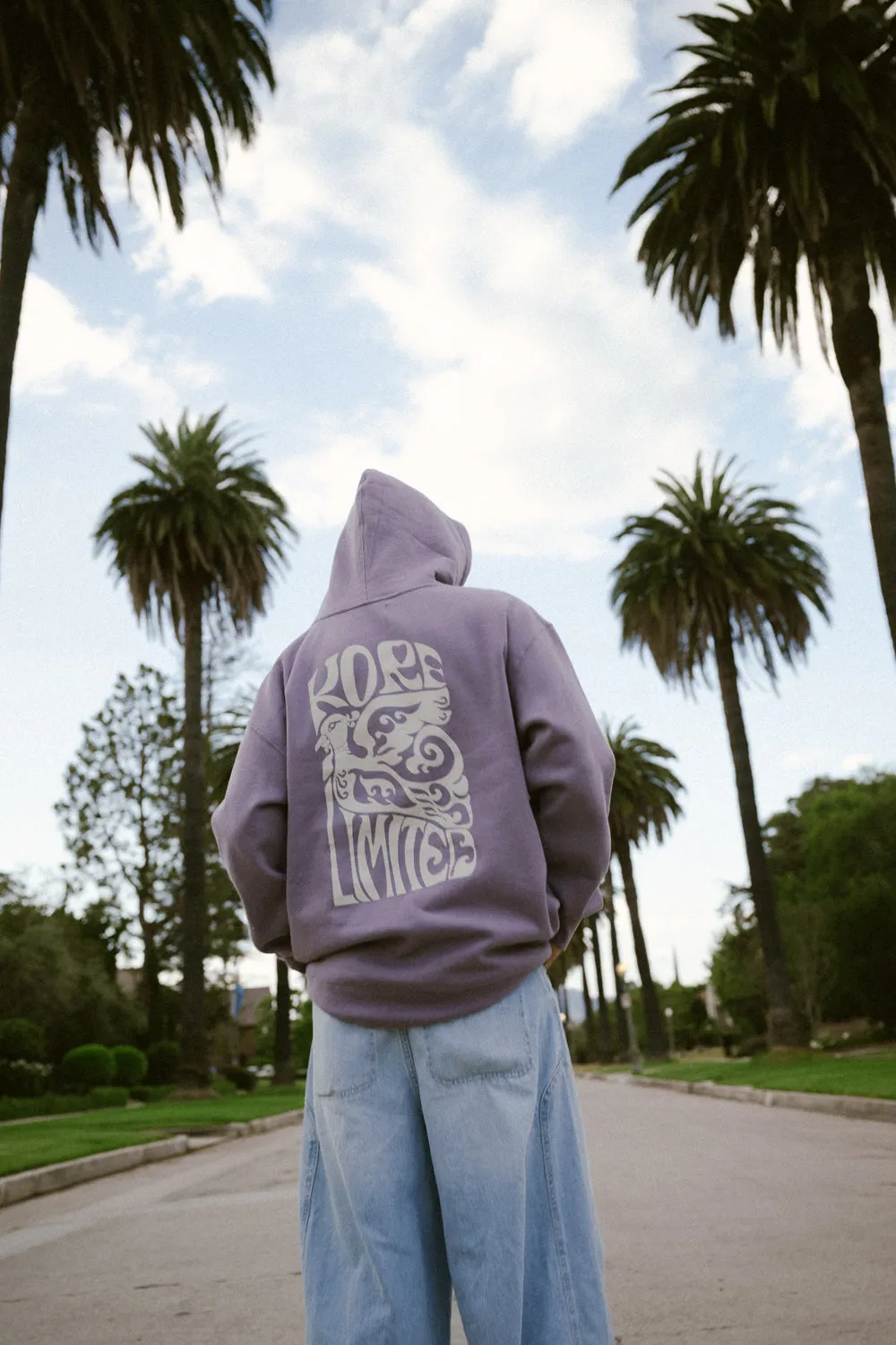 DOVE OF PEACE HOODIE (LAVENDER)