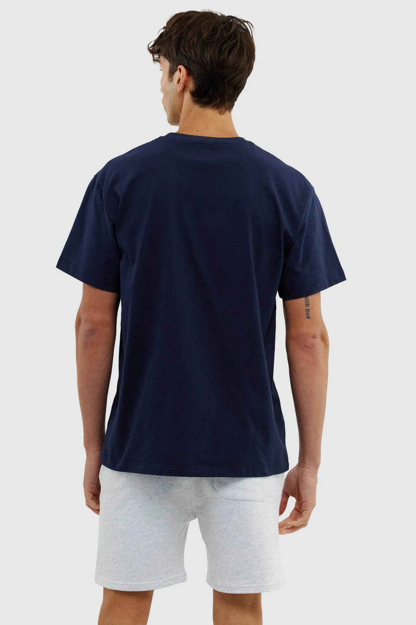 Embroidered Logo T Shirt Navy