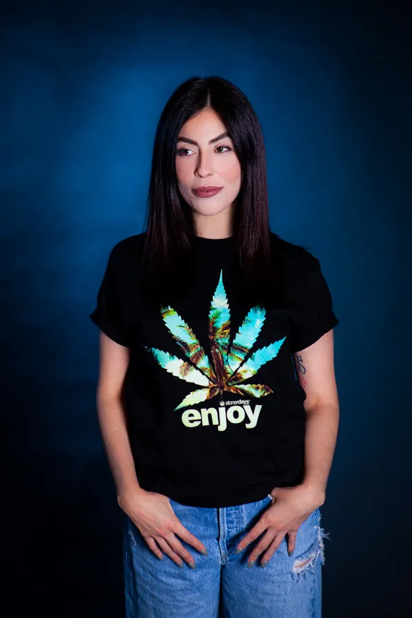 ENJOY PALM TREES TEE