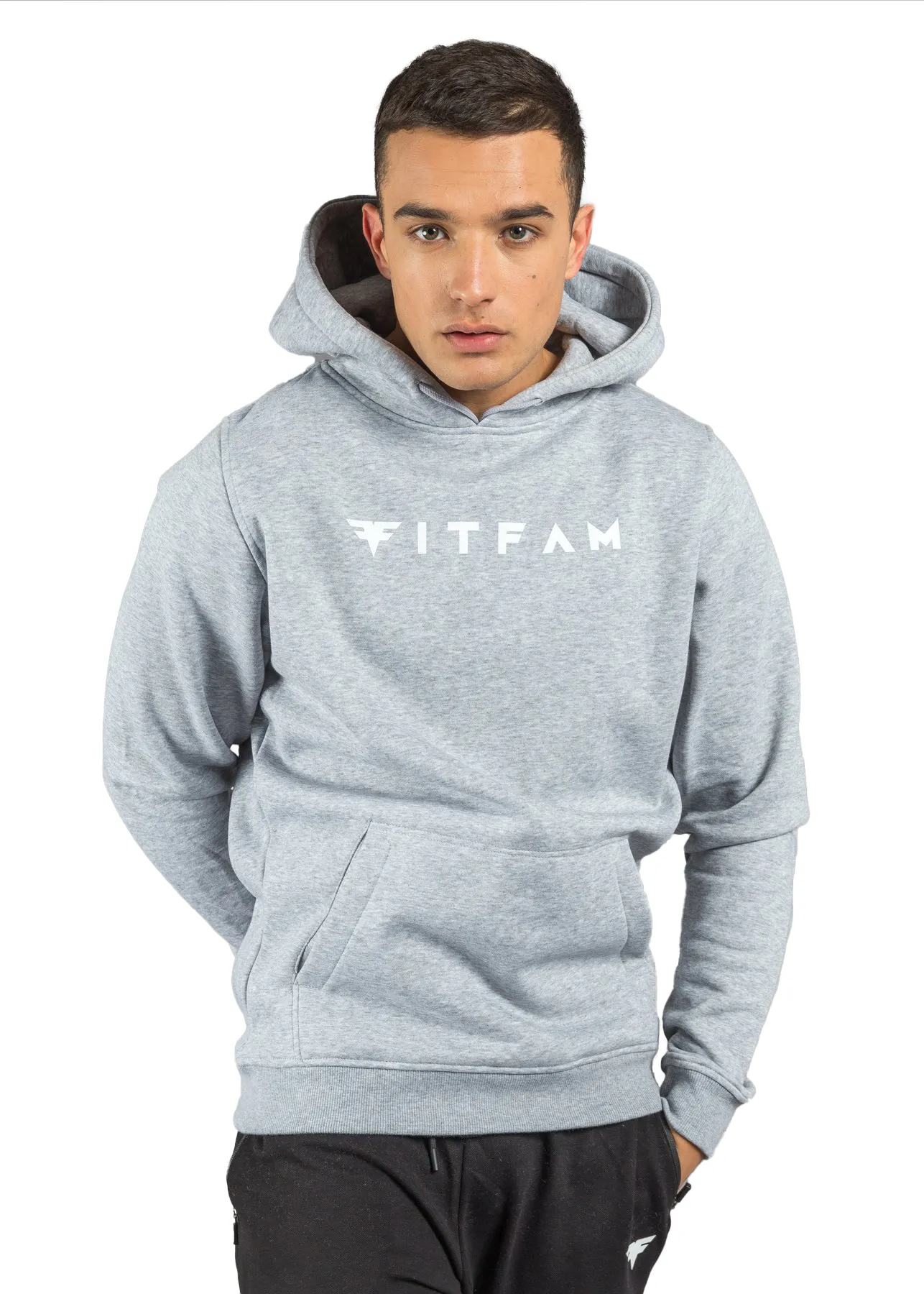 Essential Hoodie Heather Grey