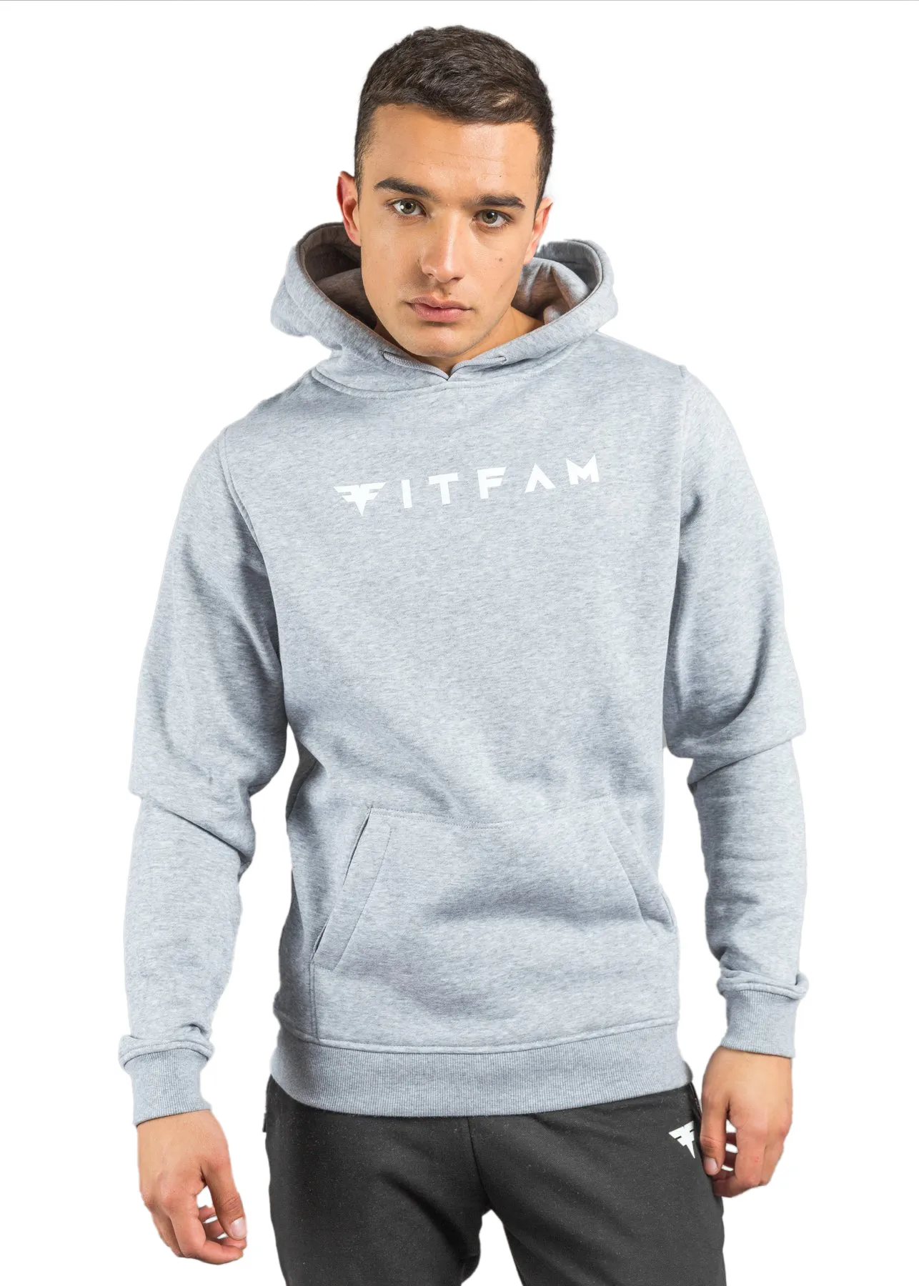 Essential Hoodie Heather Grey