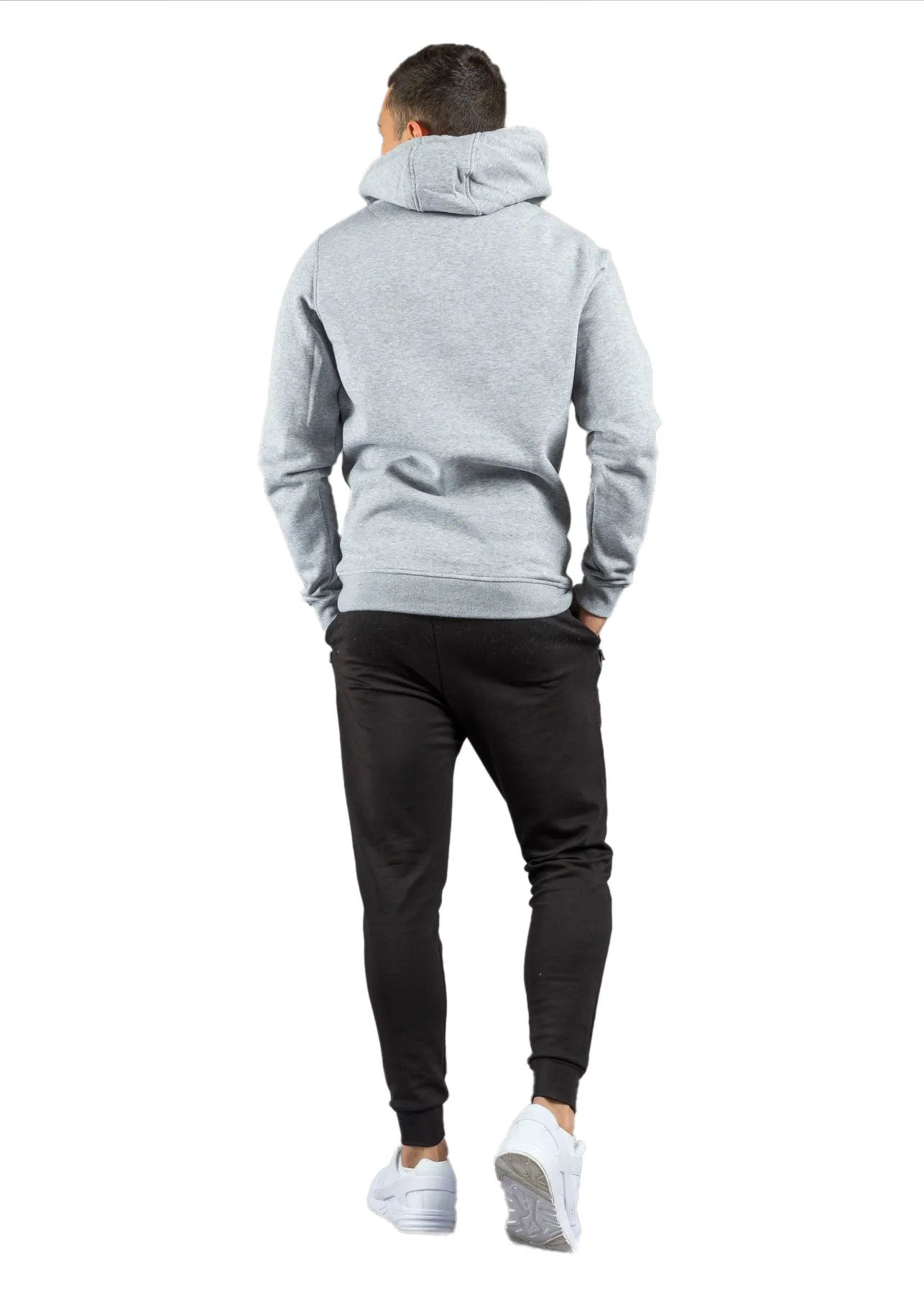 Essential Hoodie Heather Grey